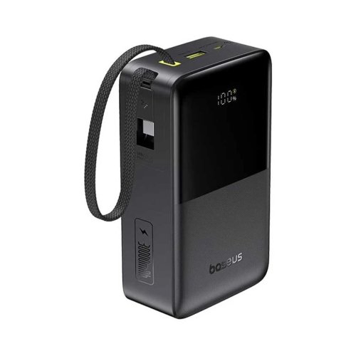 پاوربانک 30000 میلی آمپر باسئوس 22.5 وات مدل Baseus EnerFill FC51 Bipow2 Pro به همراه کابل متصل با گارانتی 24 ماهه شرکتی