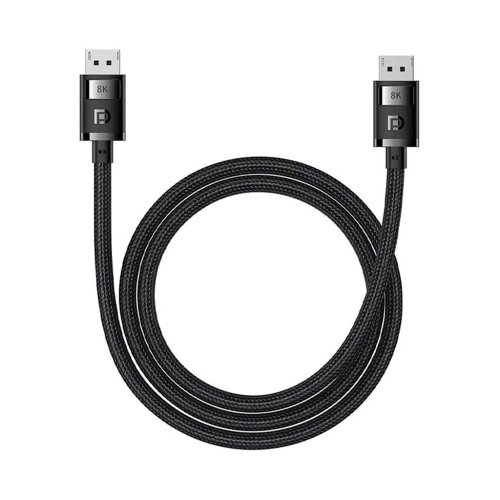 کابل Display Port باسئوس مدل Baseus High Definition Series DP 8K B00633706111-01 طول 1.5 متر با گارانتی 24 ماهه شرکتی