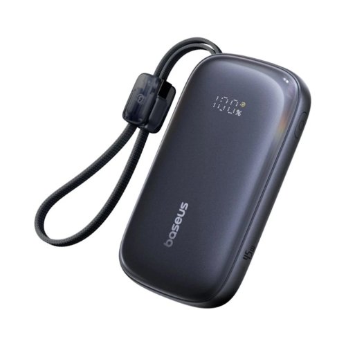 پاوربانک 20000 میلی آمپر باسئوس 45 وات مدل Baseus EnerFill FC21 Qpow 3 Ultra به همراه کابل جداشونده با گارانتی 24 ماهه شرکتی