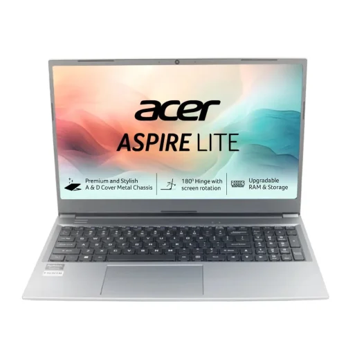 لپ تاپ 15.6 اینچی ایسر مدل   Acer Aspire Lite AL15-41 R3 5400U 8GB DDR4 256GB SSD WIN IPS با گارانتی 18 ماهه شرکتی
