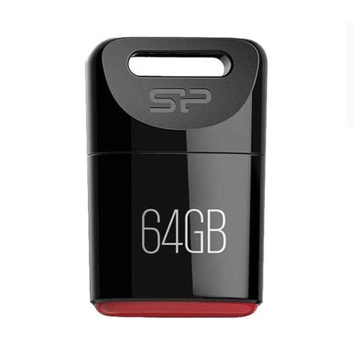 فلش مموری 64 گیگابایت سیلیکون پاور مدل Silicon Power Touch T06 USB 2.0 با گارانتی 60 ماهه شرکتی