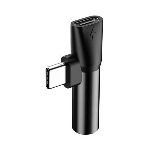 مبدل USB-C به AUX/USB-C باسئوس مدل Baseus L41 CATL41-01 با گارانتی 24 ماهه شرکتی