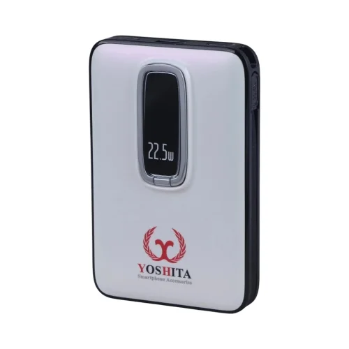 پاوربانک  بی سیم 10000 میلی آمپر یوشیتا 22.5 وات مدل Yoshita YP-007 با گارانتی 12 ماهه شرکتی